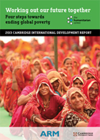 2013 Cambridge International Development Report - image of cover