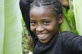 A young girl from Awassa southern Ethiopia