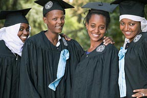 Students ready to graduate from Sebeta Special Needs Education Teachers College Ethiopia