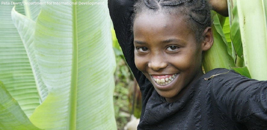 A young girl from Awassa southern Ethiopia