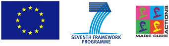 European Community Seventh Framework Programme Marie Curie logos