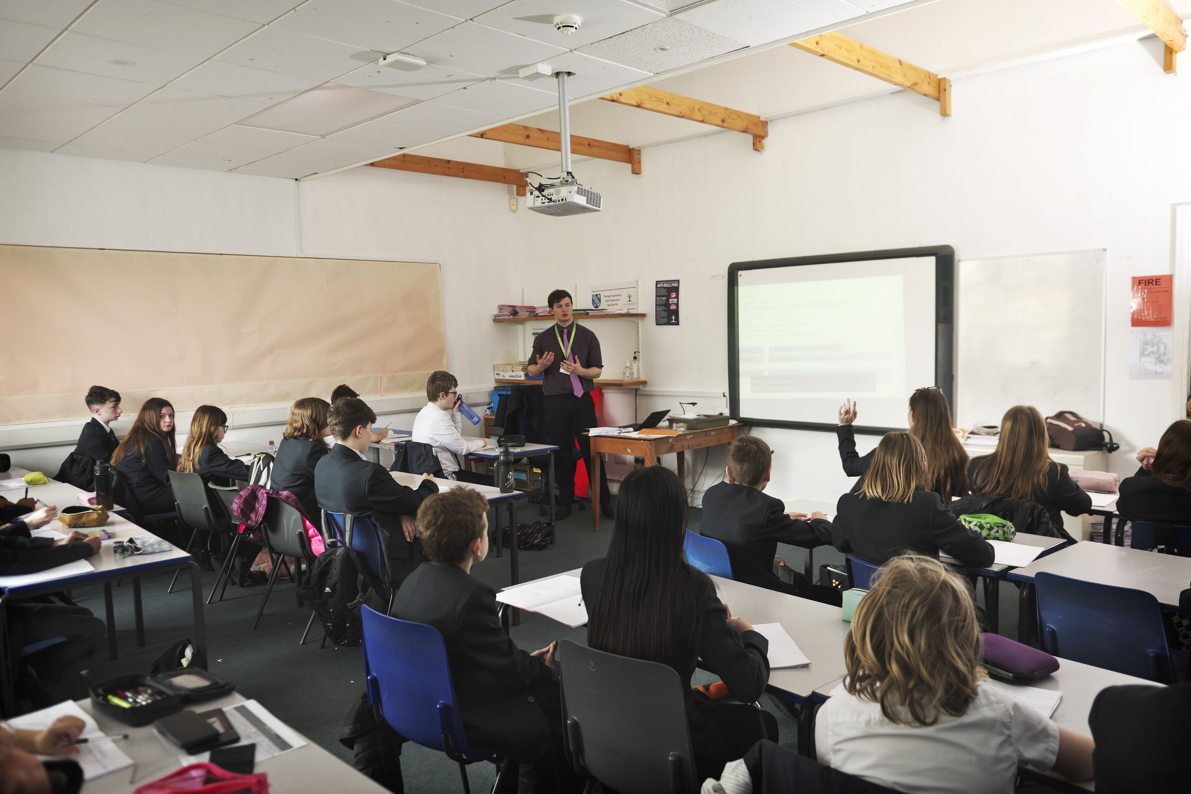 Children in classroom