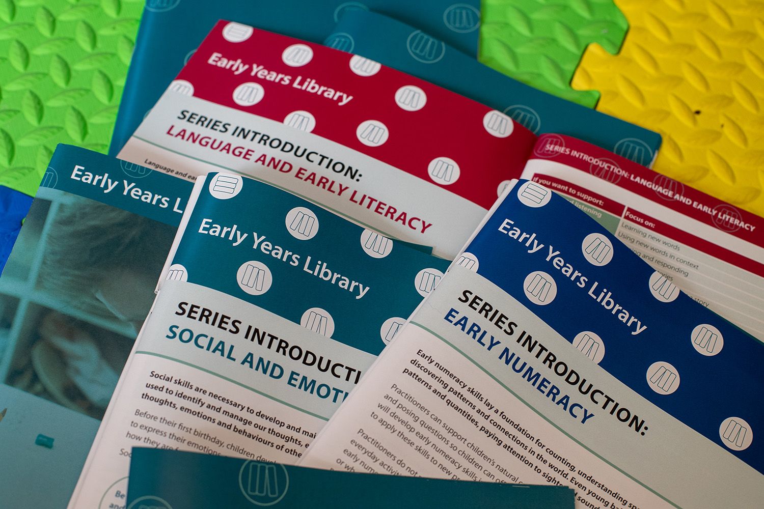 Leaflets from the new Early Years Library