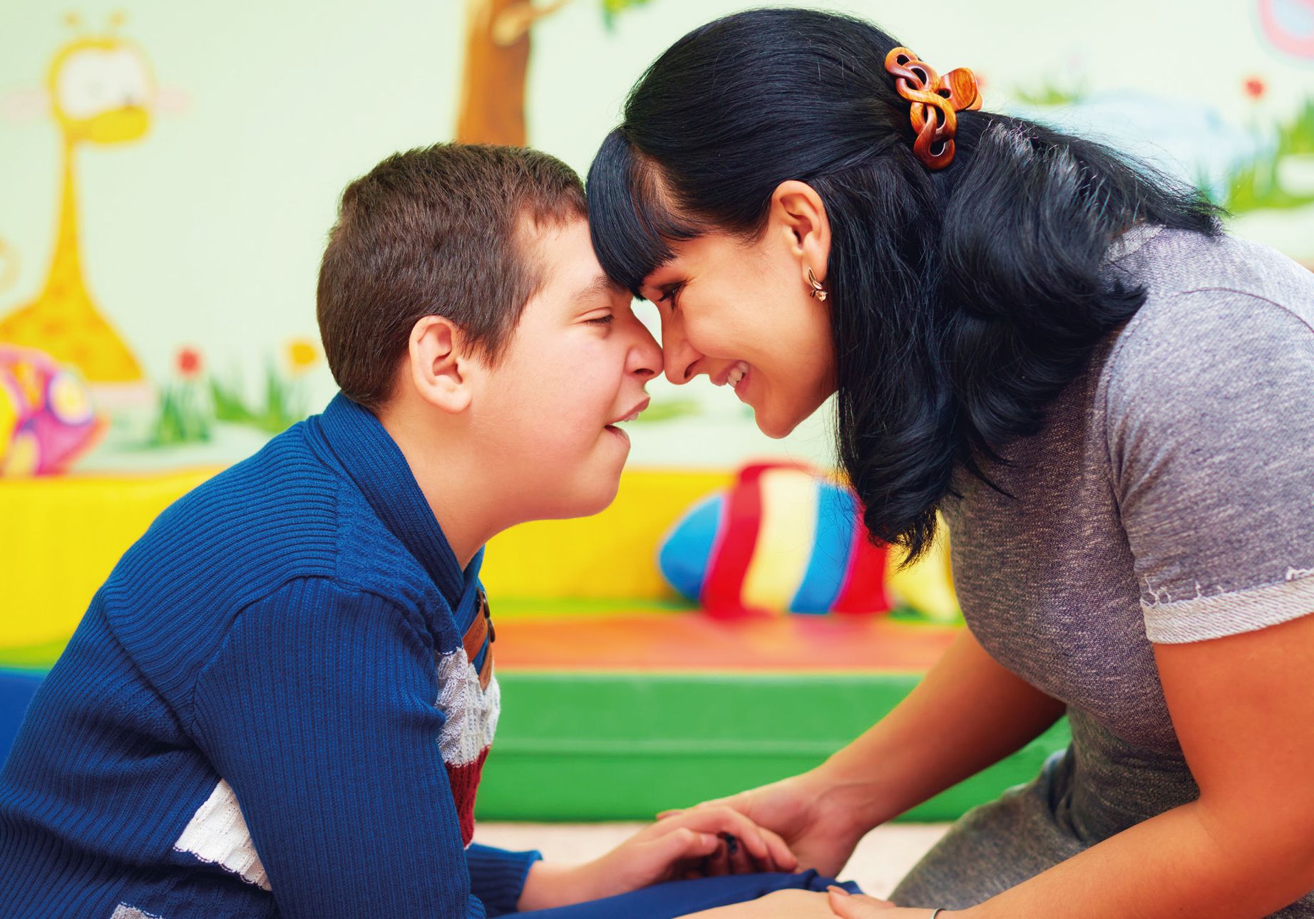 PMLD learner and teacher