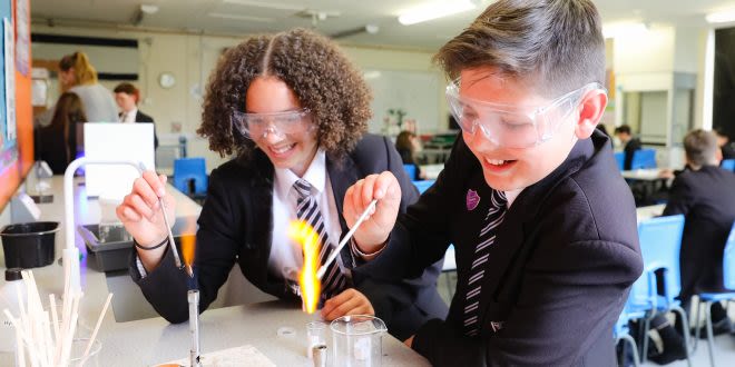 Students at Longsands