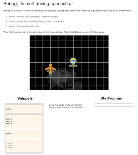 Sample image showing the spaceship exercise mentioned in the story
